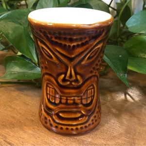 Genuine DAGA Hawaii Maui Lu Luau Kihei Maui Tiki Tumbler Cup Vintage Mug 4.5"